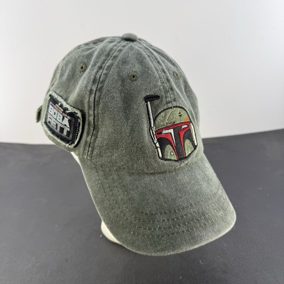 Disney Other - Disney Parks Star Wars Boba Fett The Book of Boba Fett Adult Hat Cap Pre Owned